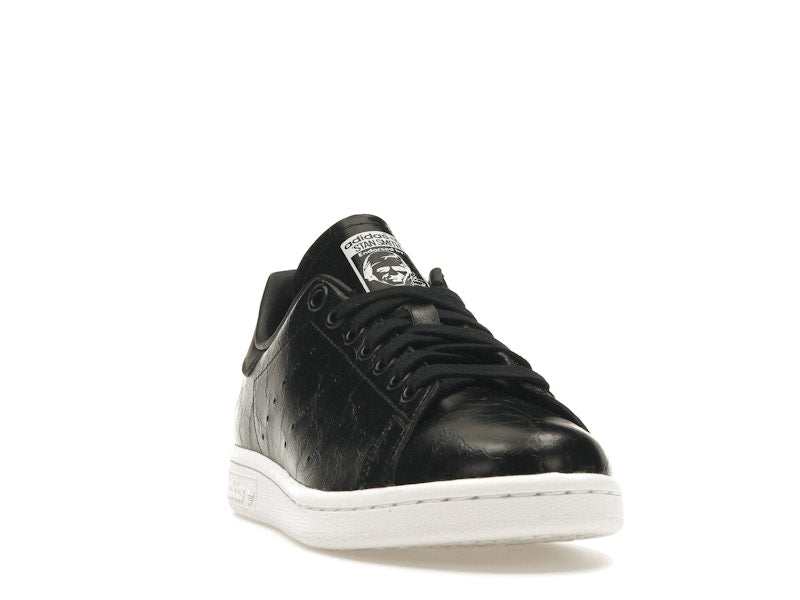 adidas Stan Smith Cracked Leather Black Gold (Women's)