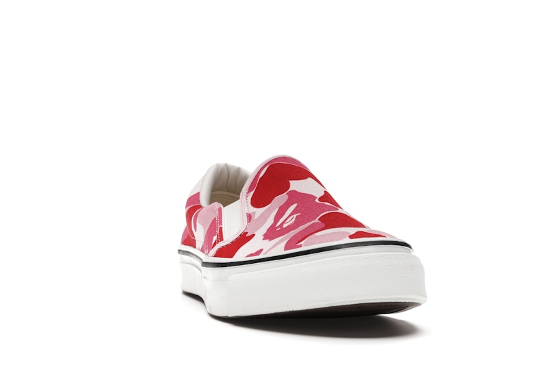 A Bathing Ape Bape Slip-On ABC Camo Pink