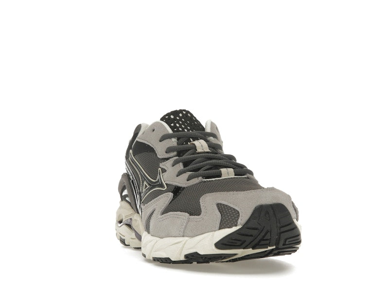 Mizuno Wave Rider 10 Dark Grey Lime Yellow