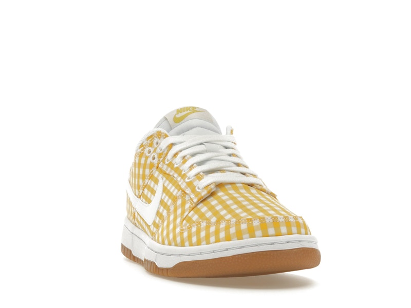 Nike Dunk Low Yellow Gingham (Women's)