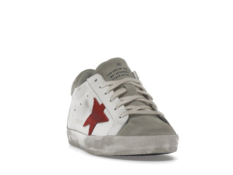 Golden Goose Super-Star White Grey Red (Women's)