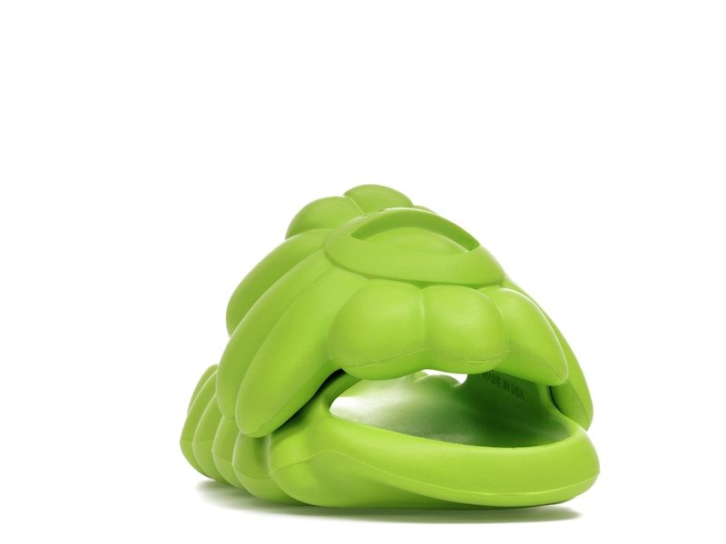 Takashi Murakami Ohana Full-Bloom Slide Lime Zest