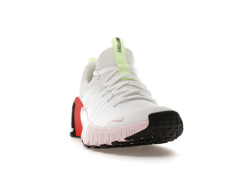 Nike Free Metcon 6 White Barely Volt Bright Crimson Pink Foam (Women's)