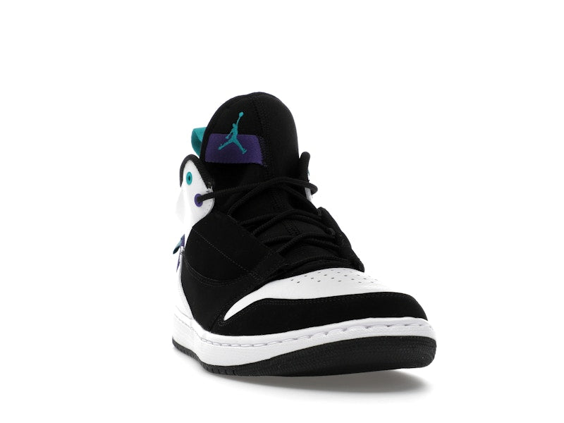 Jordan Fadeaway Black White Grape