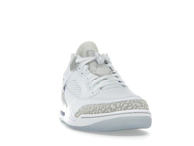 Jordan Spizike Low White Metallic Silver Barely Blue Neutral Grey