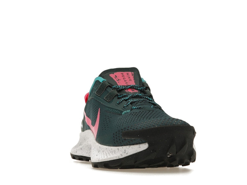 Nike Pegasus Trail 3 Dark Teal Green Pink Glow (Women's)