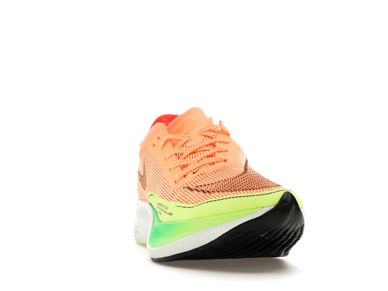 Nike ZoomX Vaporfly Next% 2 Peach Cream Green Shock (Women's)