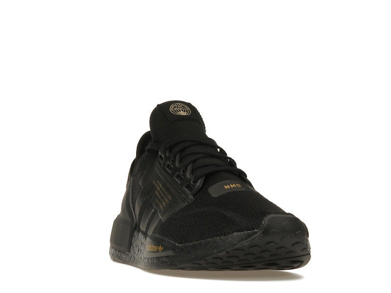 adidas NMD R1 V2 Black Gold Metallic