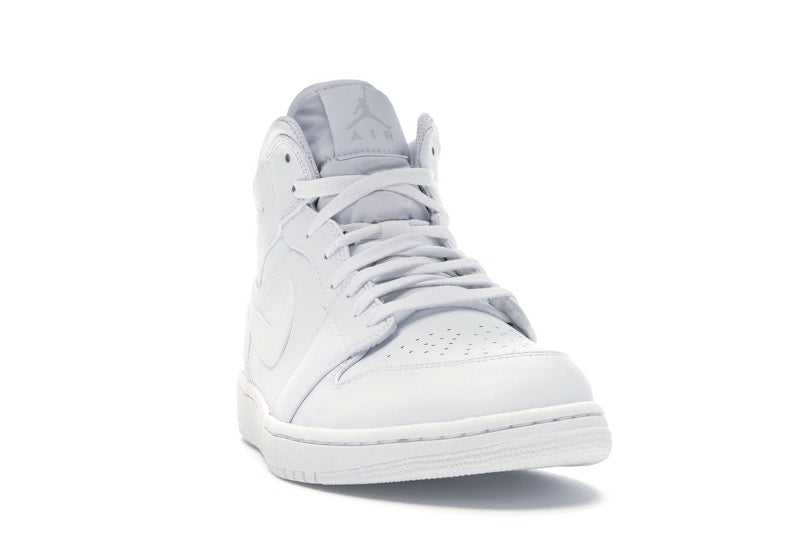 Jordan 1 Mid White/Pure Platinum