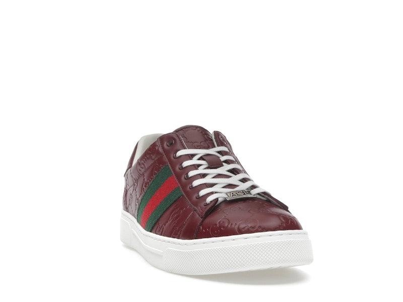 Gucci Ace Web Red Rosso Ancora