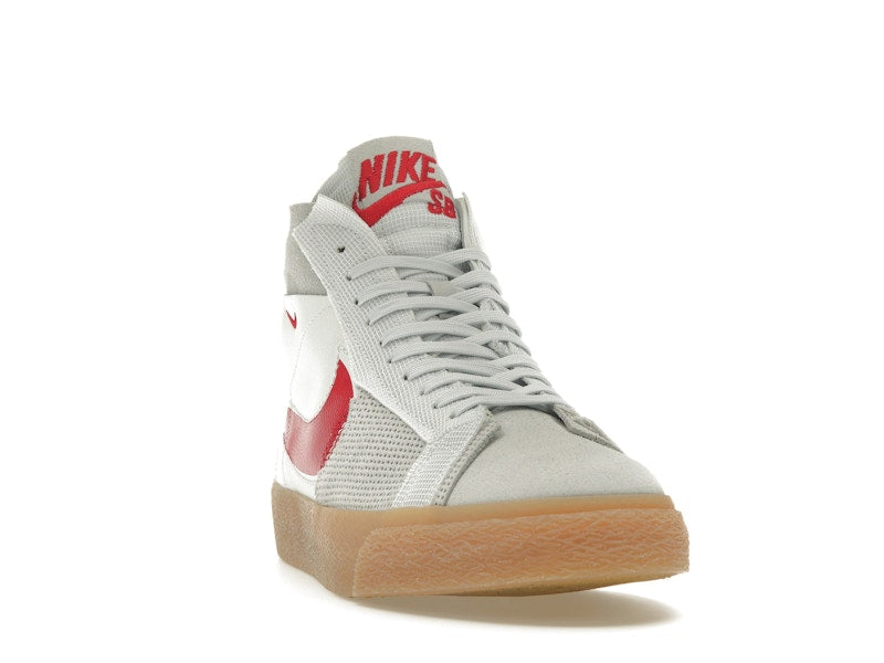 Nike SB Zoom Blazer Mid Premium Deconstructed White University Red Gum