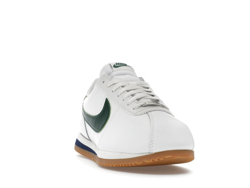 Nike Cortez Leather Summit White Fir Midnight Navy