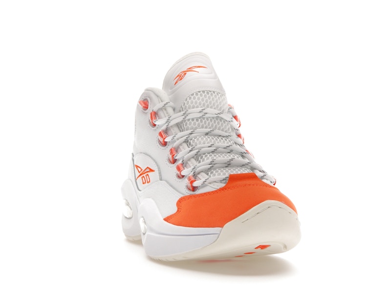 Reebok Question Mid Orange Toe