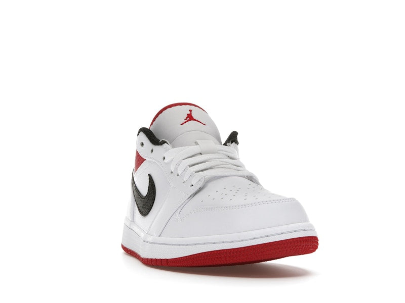 Jordan 1 Low White University Red Black