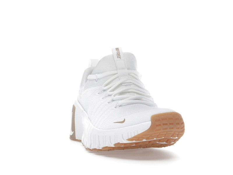 Nike Free Metcon 6 White Gum Light Brown Hemp