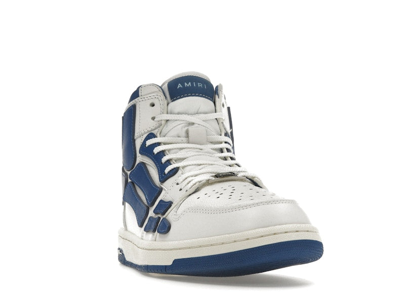 AMIRI Skel Panelled High Top White Blue