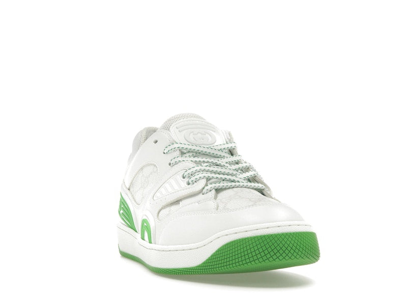 Gucci Basket Low White Demetra Green