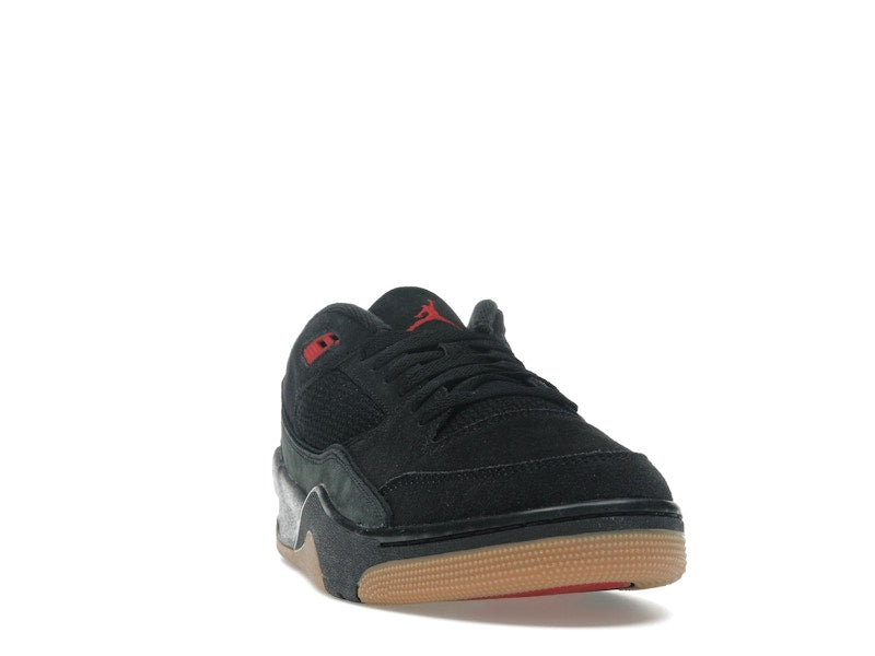 Jordan Flight Court Black Red