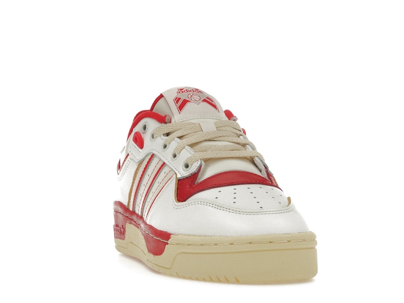 adidas Rivalry Low 86 Core White Off White Team Power Red