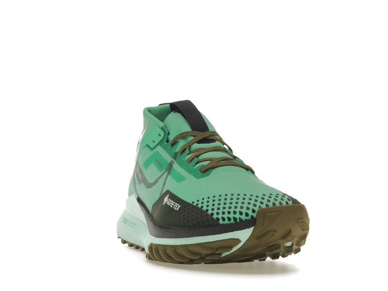 Nike React Pegasus Trail 4 Gore-Tex Spring Green Olive Flak Mint Foam Black