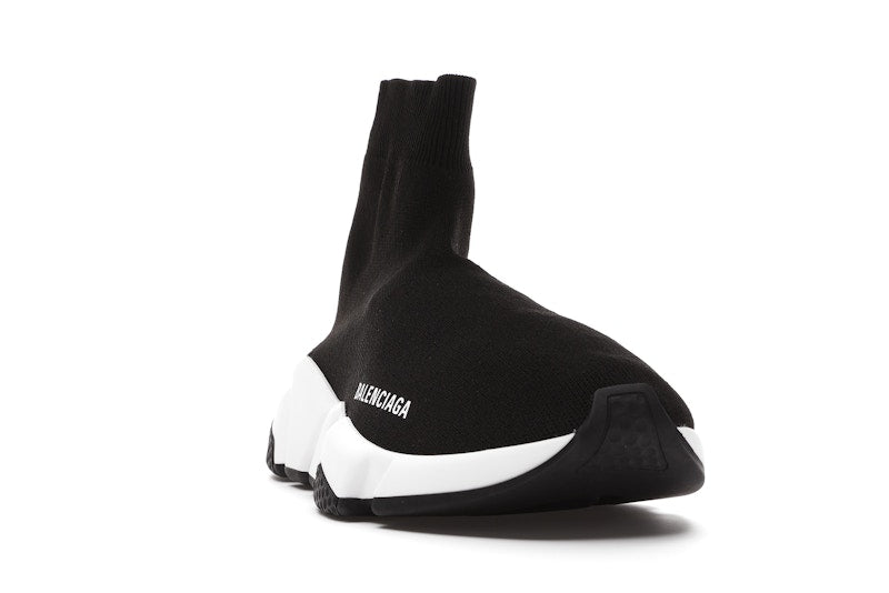 Balenciaga Speed Sneaker Black White Sole (Women's)