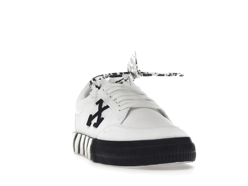 OFF-WHITE Vulcanized Low Canvas White Black