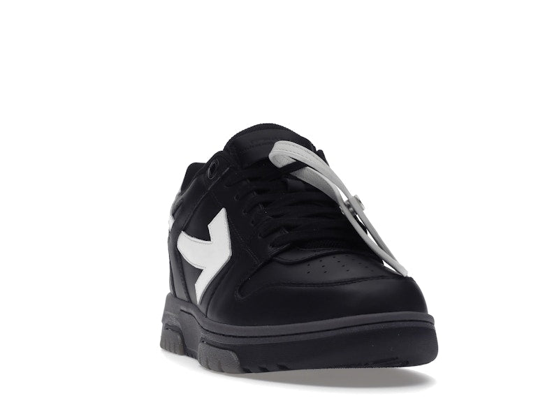 OFF-WHITE Out Of Office OOO Low Tops Black Grey White SS22