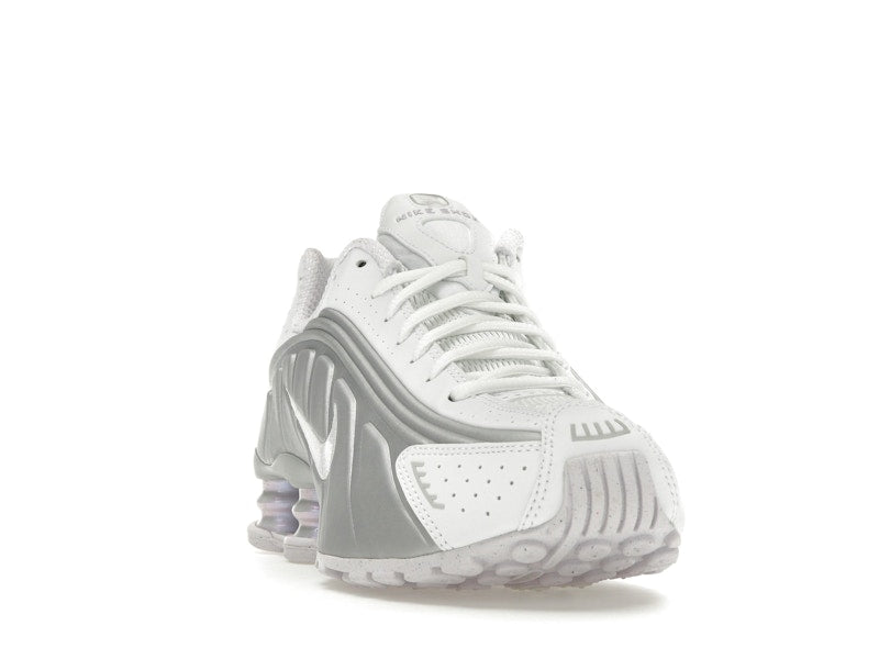 Nike Shox R4 White Metallic Platinum Barely Grape (Women's)