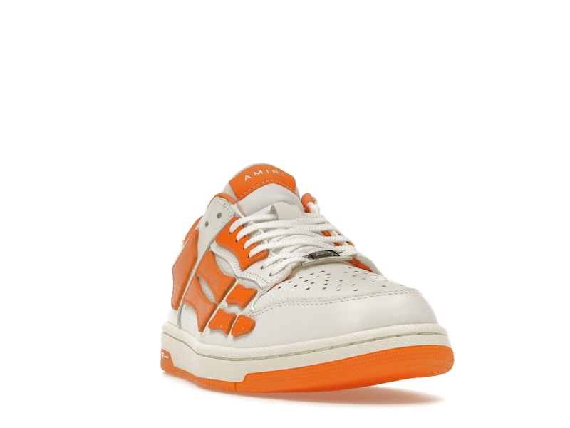 AMIRI Skel Top Low White Orange