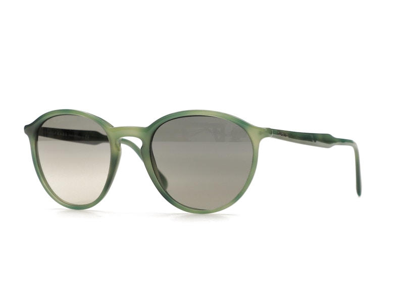 Prada Round Sunglasses Striped Green (0PR 05XS)