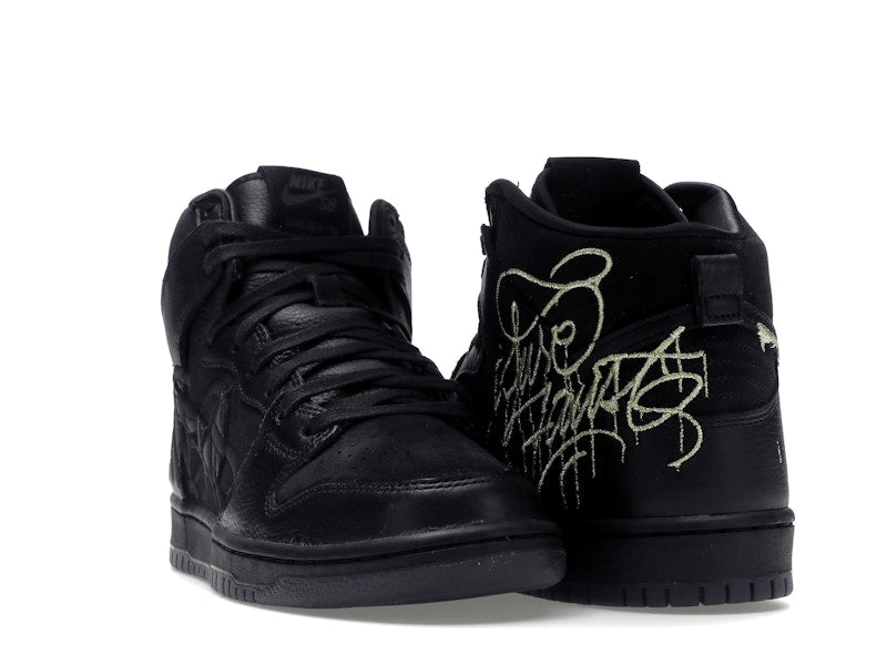 Nike SB Dunk High FAUST Black Gold