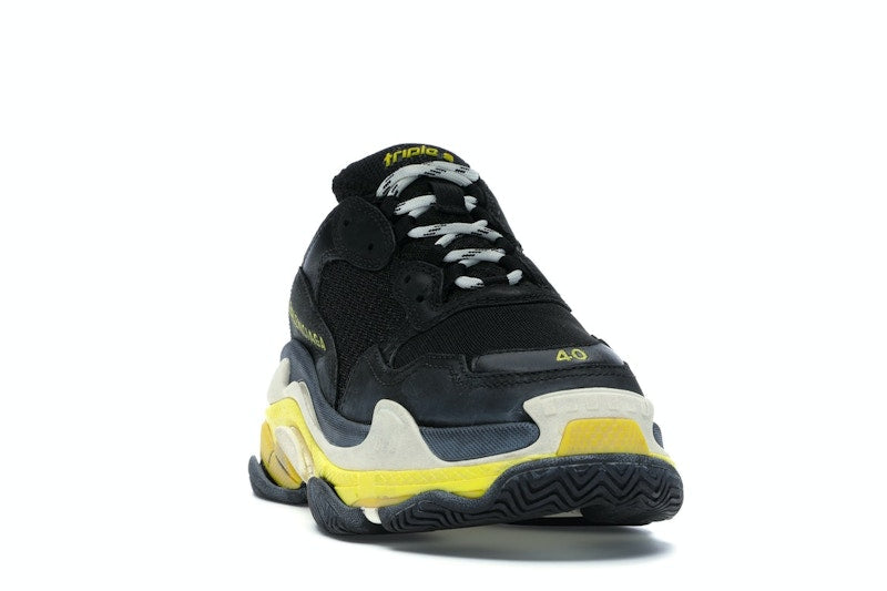 Balenciaga Triple S Black Yellow (Women's)