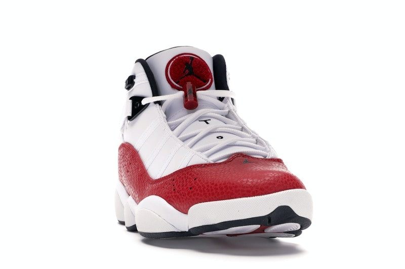 Jordan 6 Rings White University Red