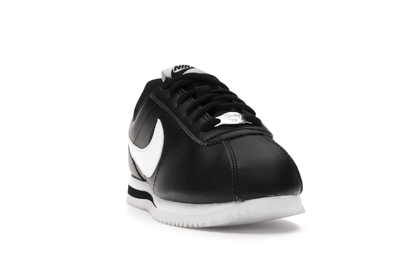 Nike Cortez Basic Leather Black White (GS)