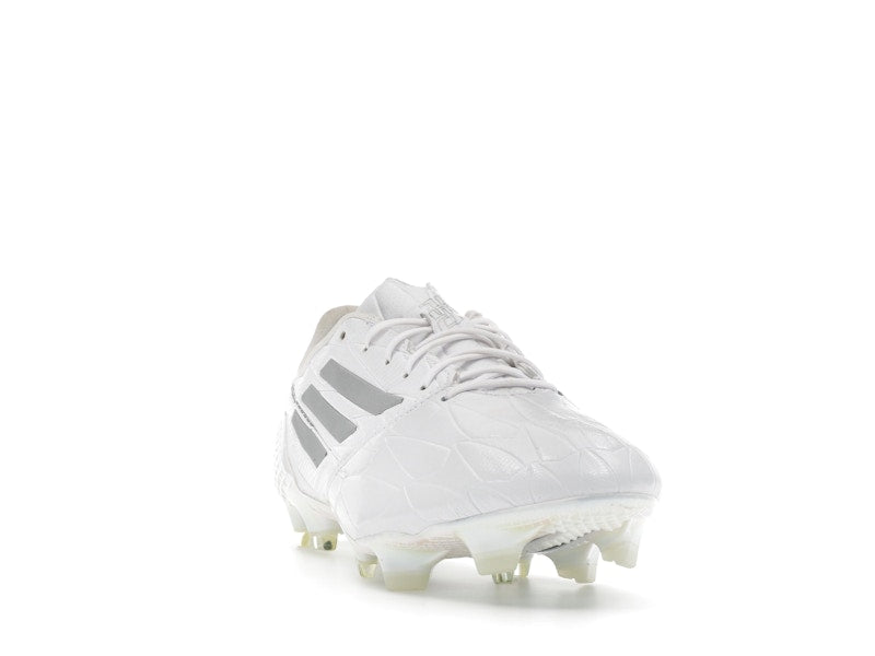 adidas Adizero F50 4 Leather FG White Silver Metallic