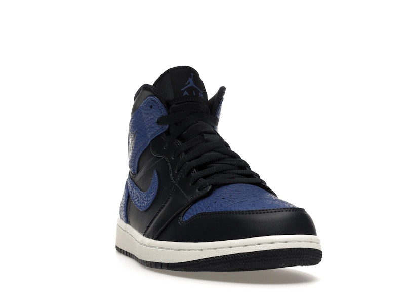 Jordan 1 Mid Obsidian Game Royal