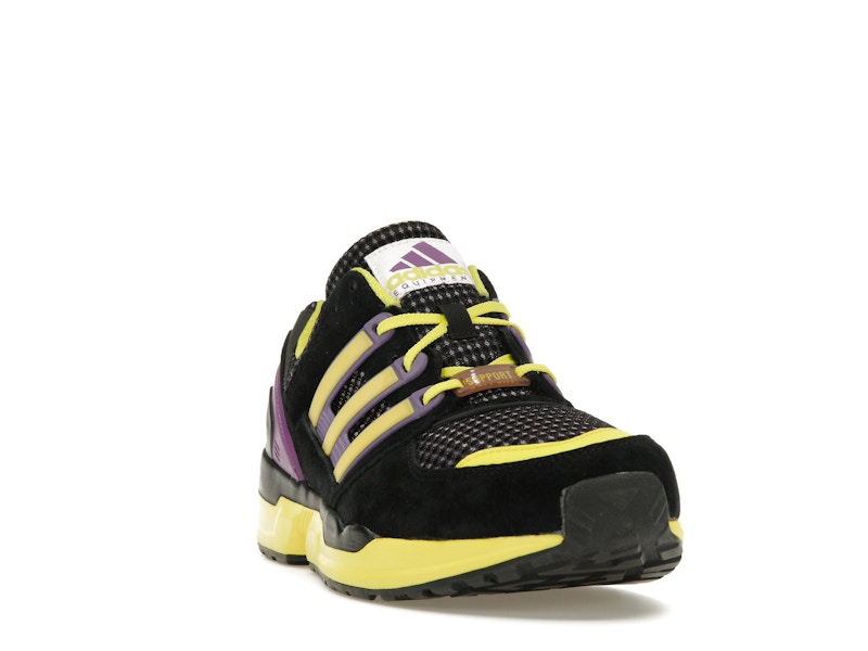 adidas EQT Support Running Black Lemon Purple