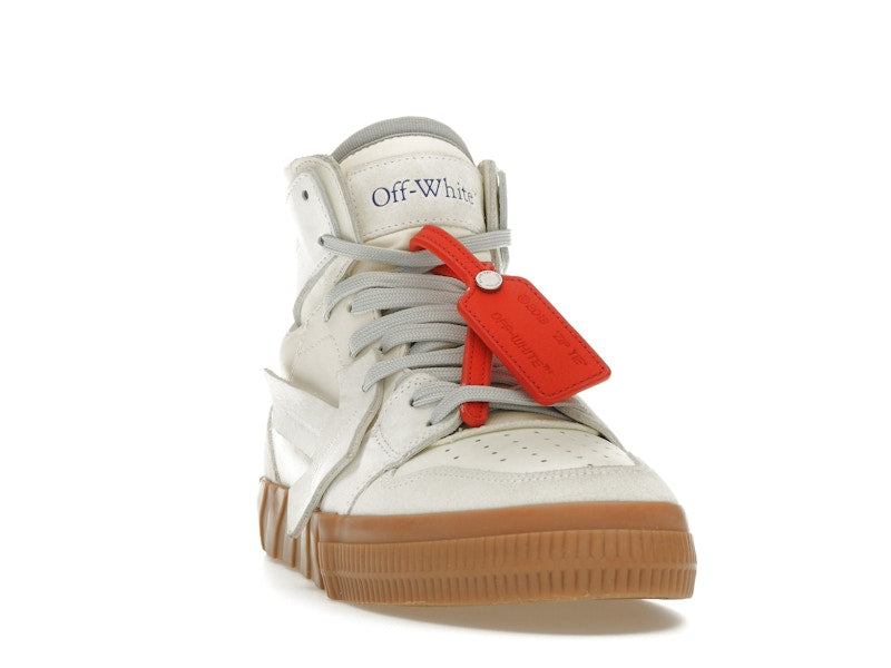 OFF-WHITE Floating Arrow High Top Vulc White Cream