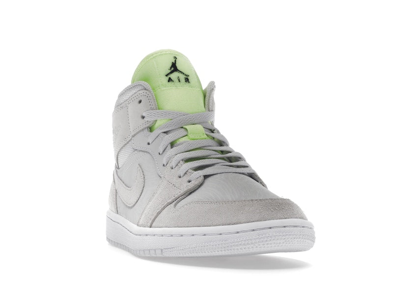 Jordan 1 Mid Vast Grey Ghost Green (Women's)