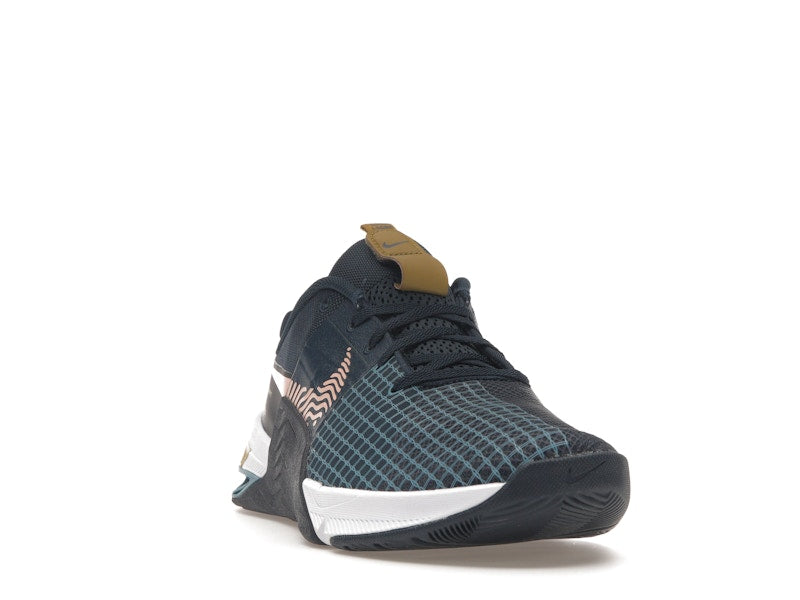 Nike Metcon 8 Armory Navy Obsidian Cerulean Arctic Orange