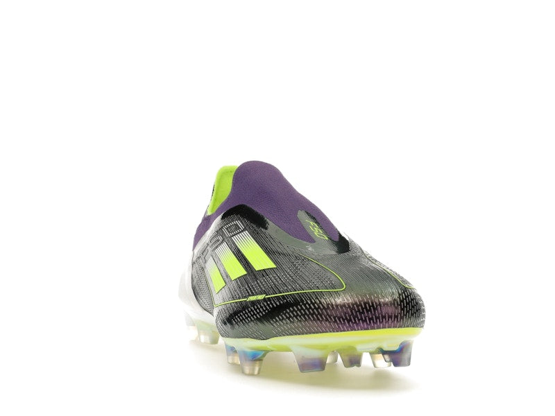 adidas Laceless F50 Elite Fast Reborn FG Purple Lucid Lemon
