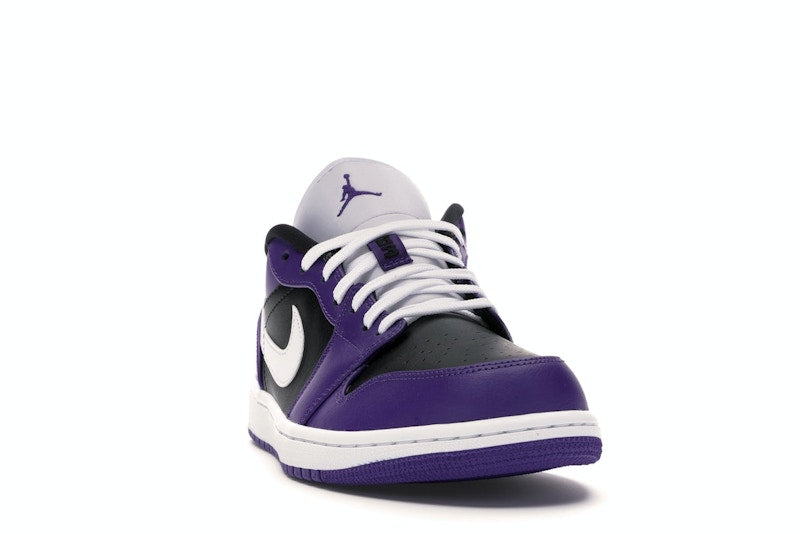 Jordan 1 Low Court Purple Black