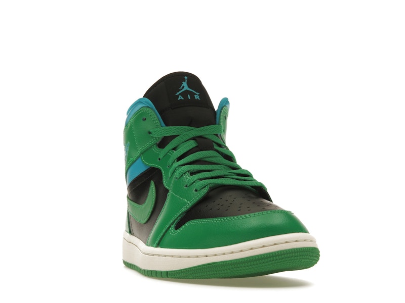 Jordan 1 Mid Lucky Green Aquatone (Women's)