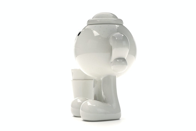 James Jarvis Glazed Porcelain Teapot White