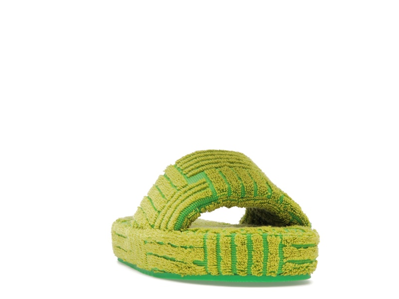 Bottega Veneta Resort Geometric Sandal Parakeet Kiwi