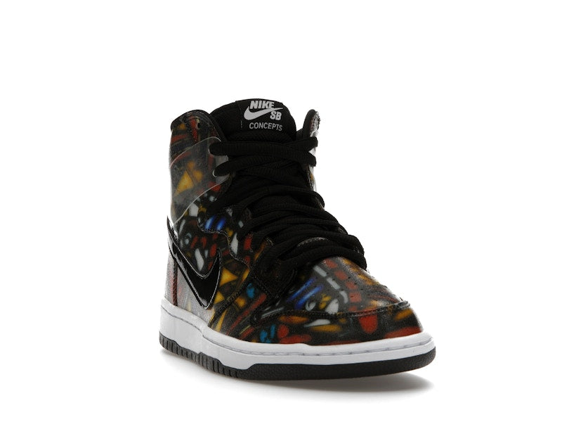 Nike SB Dunk High Concepts Stained Glass