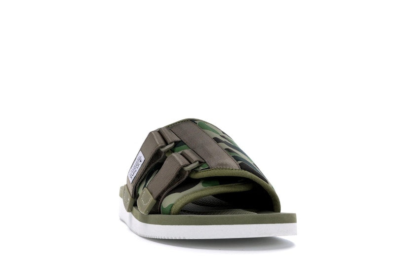 Suicoke x Bape ABC Kaw-Ape Green