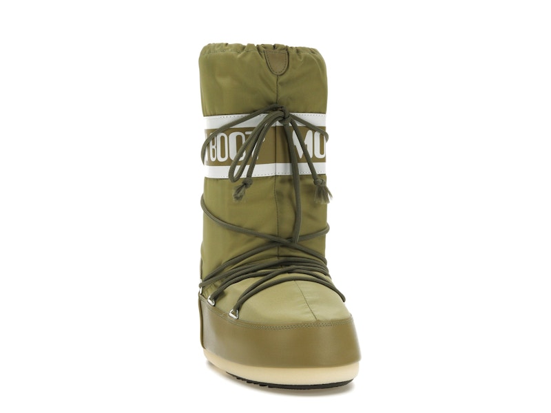 Moon Boot Icon Nylon Boot Khaki