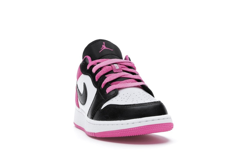 Jordan 1 Low Black Active Fuchsia (GS)