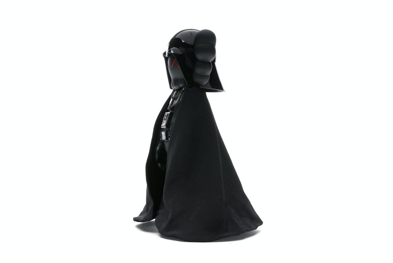 KAWS Star Wars Darth Vader Companion with Cape Vinyl Figure Black